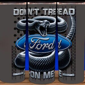 Ford - Don't Tread On Me - Rattlesnake Cup Mug Tumbler 20oz